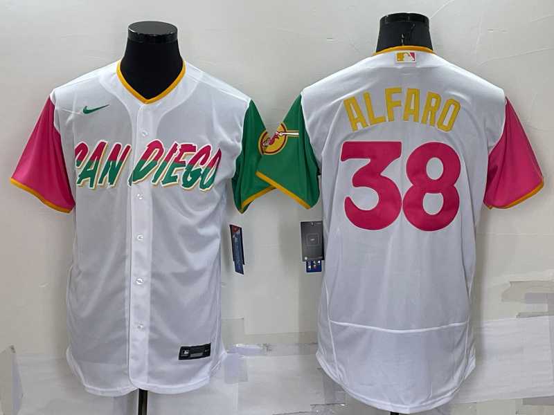 San Diego Padres #38 Jorge Alfaro White 2022 City Connect Flexbase Stitched Jersey,We sell and wholesale San Diego Padres #38 Jorge Alfaro White 2022 City Connect Flexbase Stitched Jersey on line form chian!